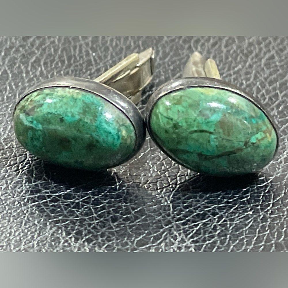 Eilat .925 Sterling Silver Cufflinks 1970’s Vintage Fine Jewelry Cuff Links